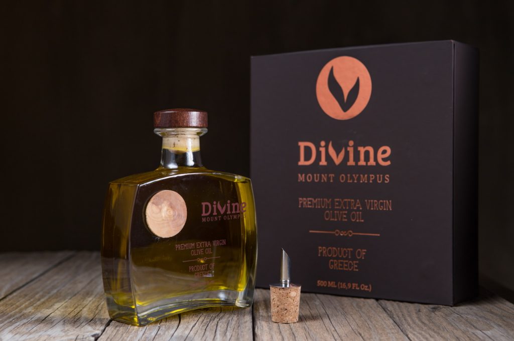 Divine Mount Olympus Premium Extra Virgin Olive Oil NATURE BLESSED